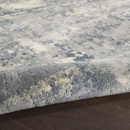 Nourison Concerto Abstract Grey/Beige 5'3" x 7'3" Area -Rug, Easy -Cleaning, Non Shedding, Bed Room, Living Room, Dining Room, Kitchen (5x7)