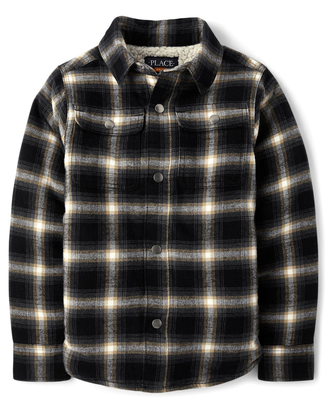 The Children's Place Boys' Sherpa Lined Everday Sh