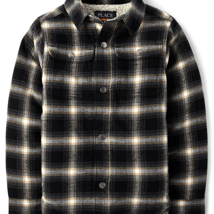 The Children's Place Boys' Sherpa Lined Everday Sh