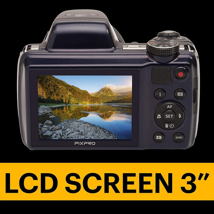 Kodak AZ528 - Astro Zoom Kodak 52X Optical Zoom 16Mp Cmos, Midnight Blue