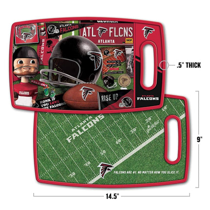 YouTheFan NFL Atlanta Falcons Retro Series Cutting Board