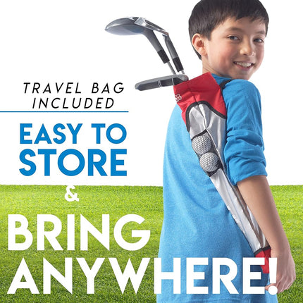 Franklin Sports Youth Golf Set with Adjust-A-HIT Technology
