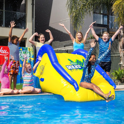 Wahu Rippa Dippa Inflatable Pool Slide with Hose Connection, 2.2 m x 1.4 m