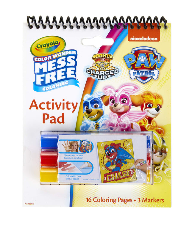 Crayola Color Wonder Paw Patrol Coloring Pages, Me