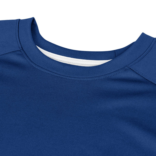 CHAMPRO Boys' Top Spin Lightweight Youth Baseball Jersey Royal,White