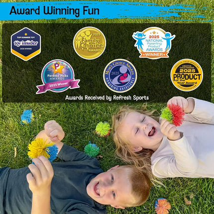 Stringy Balls & Fidget Toys for Kids 20 Pack - Party Bag Fillers for All Ages Classroom School - Birthday Toddler Gifts for Boys & Girls - Sensory Party Favours 3 4 5 6 7 8 + Year Old Gift Idea