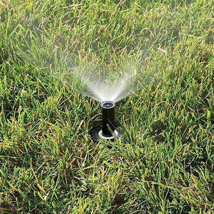 Rain Bird 1803DSQ Professional Dual Spray Pop-Up Sprinkler, 90° Quarter Circle Pattern, 8' - 15' Spray Distance, 3" Pop-up Height