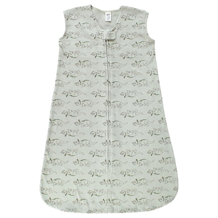 Gigoteuse sans manches thermique bébé unisexe Hudson Baby, lot de 2, dinosaure sauge, 0-6 mois