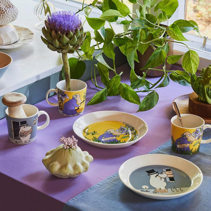 ARABIA Moomin by 1066914 Classic Mug, 1066914 Ms. Hemlen, Yellow, Moomin, Tableware, Arabia