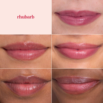 Burt's Bees Lip Shimmer Rhubarb