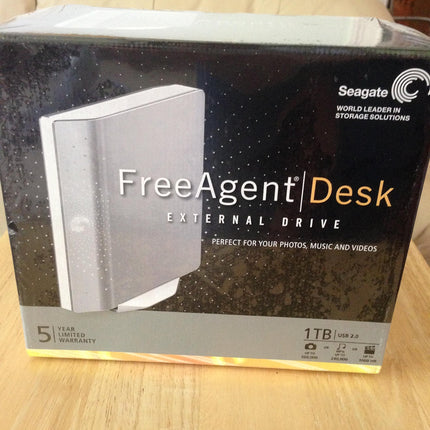 Seagate FreeAgent Desk 1 TB USB 2.0 Desktop Extern