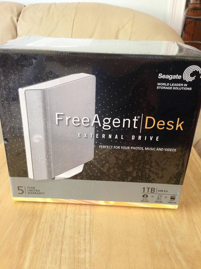 Seagate FreeAgent Desk 1 TB USB 2.0 Desktop Extern
