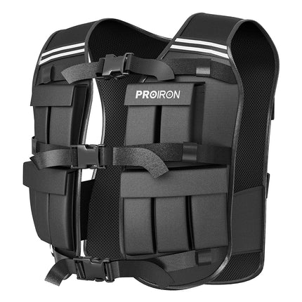 PROIRON Adjustable Weighted Vest 10kg, 20 Weight P