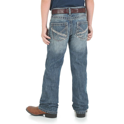 Wrangler Vaqueros 20x Vintage de Corte Bota para Niño, Breaking Barriers, 11 Regular