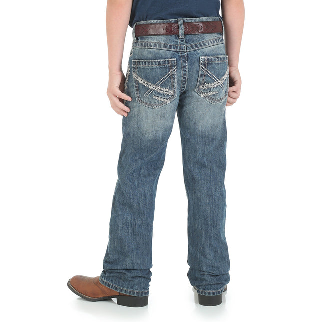Wrangler Jeans para niño 20x Vintage Boot Cut, Breaking Barriers, 6 Delgado
