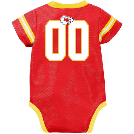 Gerber Unisex Baby Standard NFL Jersey Onesie Bodysuit, Team Color, 3-6 Months