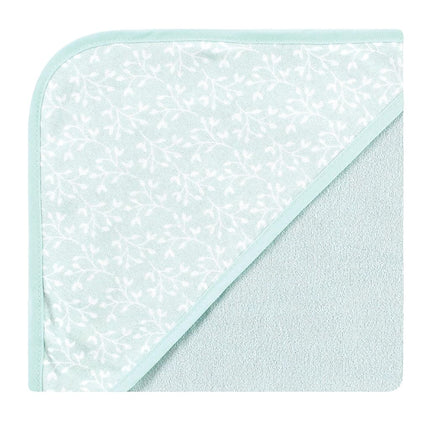 Hudson Baby Unisex Baby Cotton Rich Hooded Towels, Enchanted Forest, One Size
