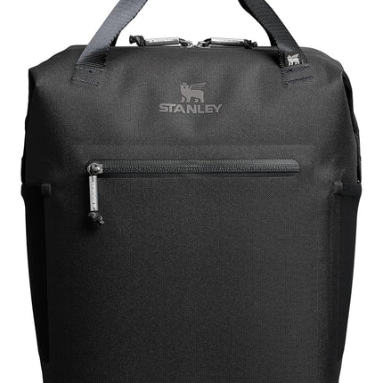 Stanley All Day Madeleine Mini Backpack Soft Cooler 14 Quarts | 20 Can Cooler with Handle and Shoulder Straps | Stays Cold for Hours | Insulated Travel Bag with Zipper | BPA-Free | Black
