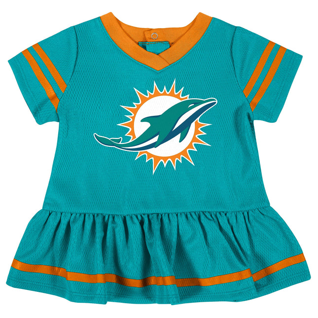 Gerber Girls' NFL Team Jersey Dress and Diaper Cover