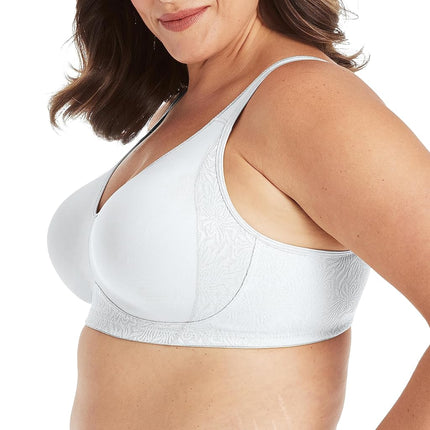 Playtex Women's 18-Hour Seamless Smoothing Full Coverage Bra #4049 - - 42DD White