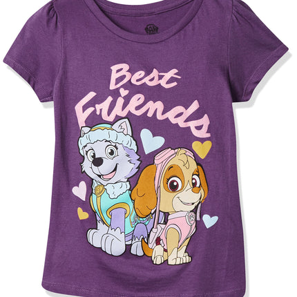 Paw Patrol Little Girls' Toddler Short Sleeve T-Sh