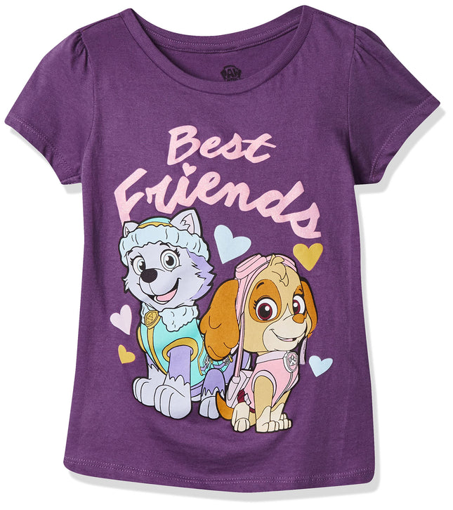 Paw Patrol Little Girls' Toddler Short Sleeve T-Sh