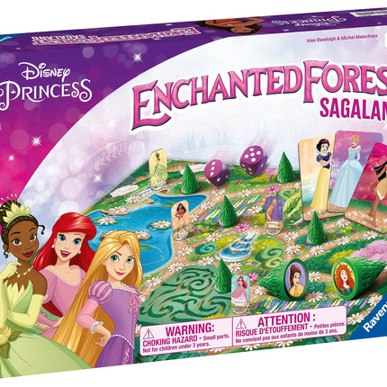 Ravensburger Disney Princess Bosque Encantado Juego de Mesa para niños a partir de 4 años - 2 a 4 jugadores