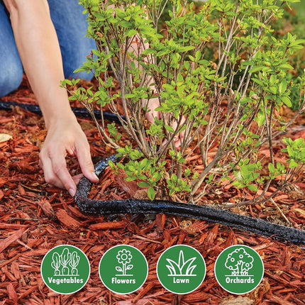 GILMOUR 870251-1001 870251-1004 Hose, Black, 25 '