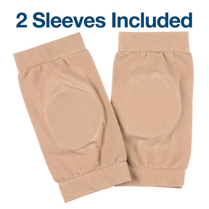 ZenToes Ankle Bone Protection Socks malleolar Sleeves with Gel Pads for Boots, Skates, splints, Braces - 1 Pair