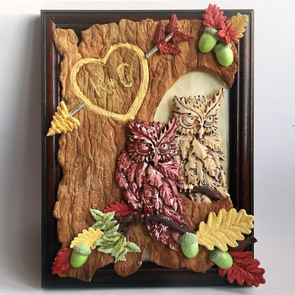 Katy Sue Continuous Tree Bark Silicone Mould for Crafts and Cake Decoration