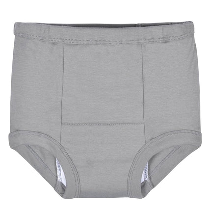 Gerber Baby Boys' Infant Toddler 4 Pack Potty Training Pants Underwear, Dino Green and Navy, 3T
