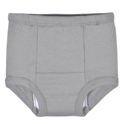 Gerber Baby Boys' Infant Toddler 4 Pack Potty Training Pants Underwear, Dino Green and Navy, 3T