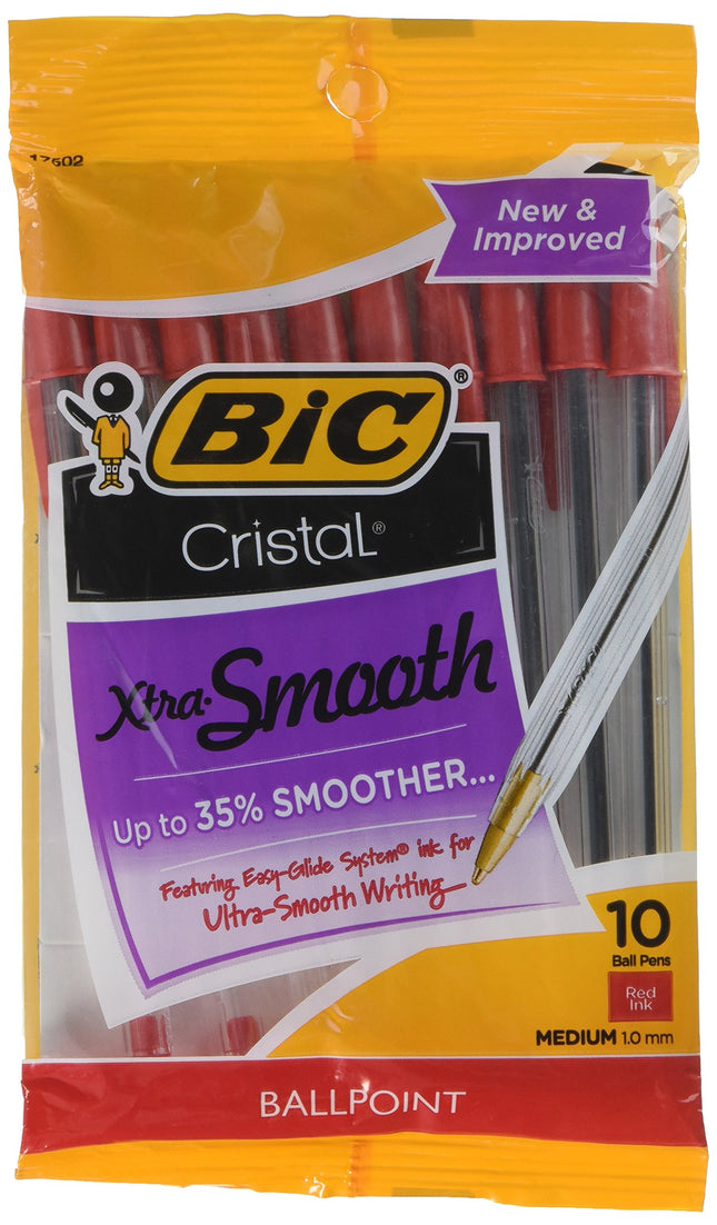 BIC Cristal Xtra Bold Ballpoint Pen, Bold Point (1
