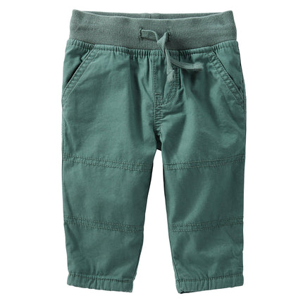 OshKosh B'Gosh Baby Boys' Peached Poplin Pull-On P