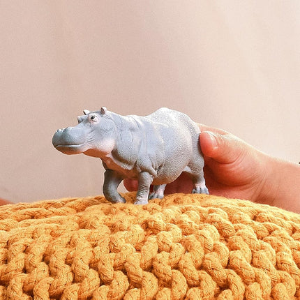 Schleich Wild Life -Hippopotamus Toy -Hippo Figurine - Kids Ages 3+ | 14938