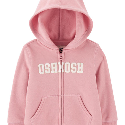 OshKosh B'Gosh Baby Girls' Logo Hoodie Hooded Swea