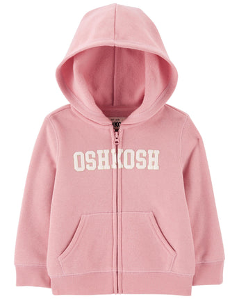 OshKosh B'Gosh Baby Girls' Logo Hoodie Hooded Swea
