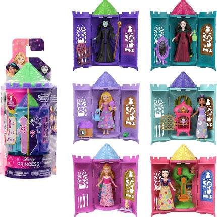 Mattel Disney Princess Tower Surprise Small Dolls 