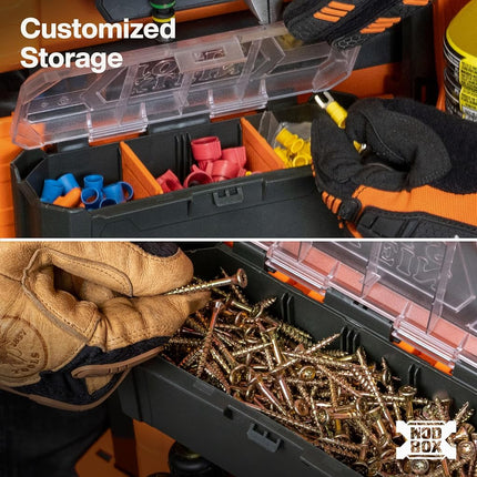 MODbox Parts Bin Rail Attachment