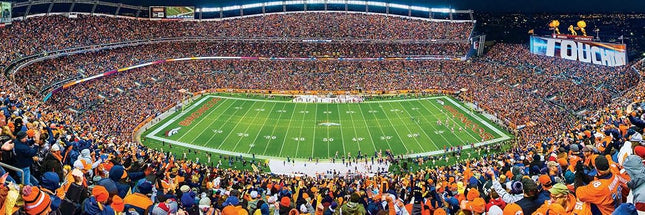 Master Pieces NFL Denver Broncos Panoramic Stadium Puzzle (1000-Piece)