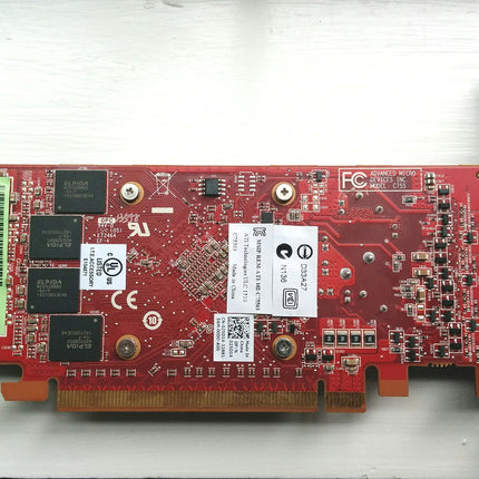 Tarjeta de video PCI-Express de bajo perfil ATI AMD FirePro W4100 2GB GDDR5 4Mini DisplayPorts 100-505979