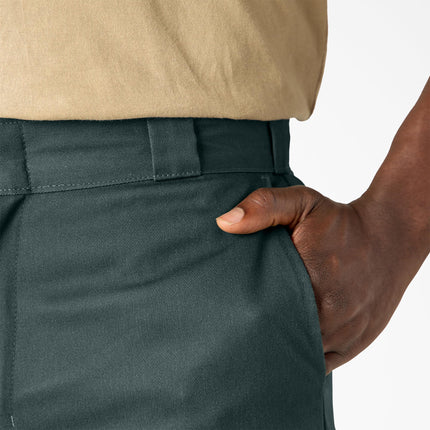 Pantalon de travail original Dickies 874 pour homme, Hunter Green V1, 34W x 32L