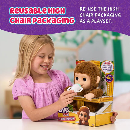 Little Live Pets - My Baby Monkey Mango (26558)