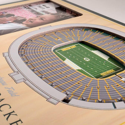 YouTheFan NFL Green Bay Packers 3D StadiumViews Picture Frame