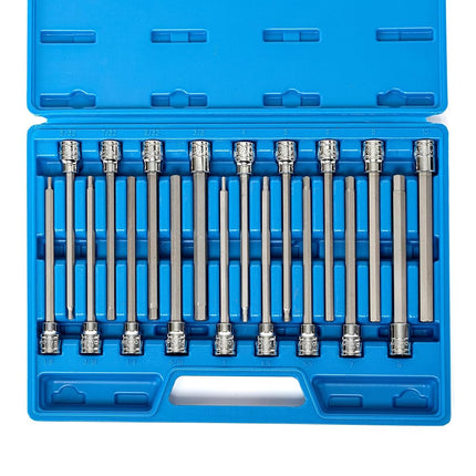 NEIKO 10079A Extra Long Allen Hex Bit Socket Set, 