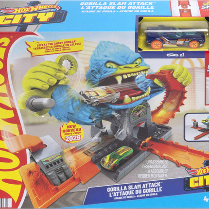 Hot Wheels City Nemesis Gorilla Auto Shop