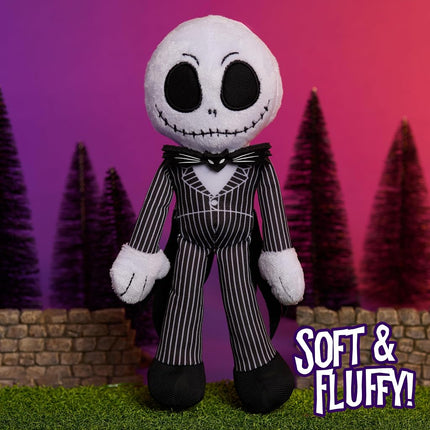 Disney Tim Burton's The Nightmare Before Christmas Small 8.5-inch Plush Jack Skellington Stuffed Animal, Kids Toys for Ages 3 Up by Just Play