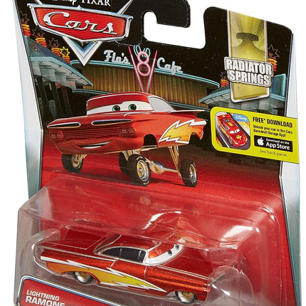 Disney Cars die-cast model car, scale: 1:55 – Model vehicles Ramone Flash