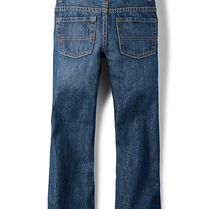 The Children's Place Big Boys' Little Bootcut-Jeans, DK JUPITER 9294 5