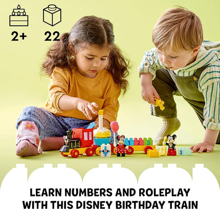 LEGO DUPLO Disney Mickey & Minnie Birthday Train 10941 Building Toy